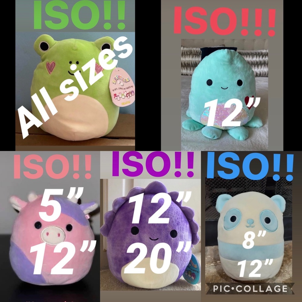 COPY - ISO: Squishmallows squishmallow squishies …